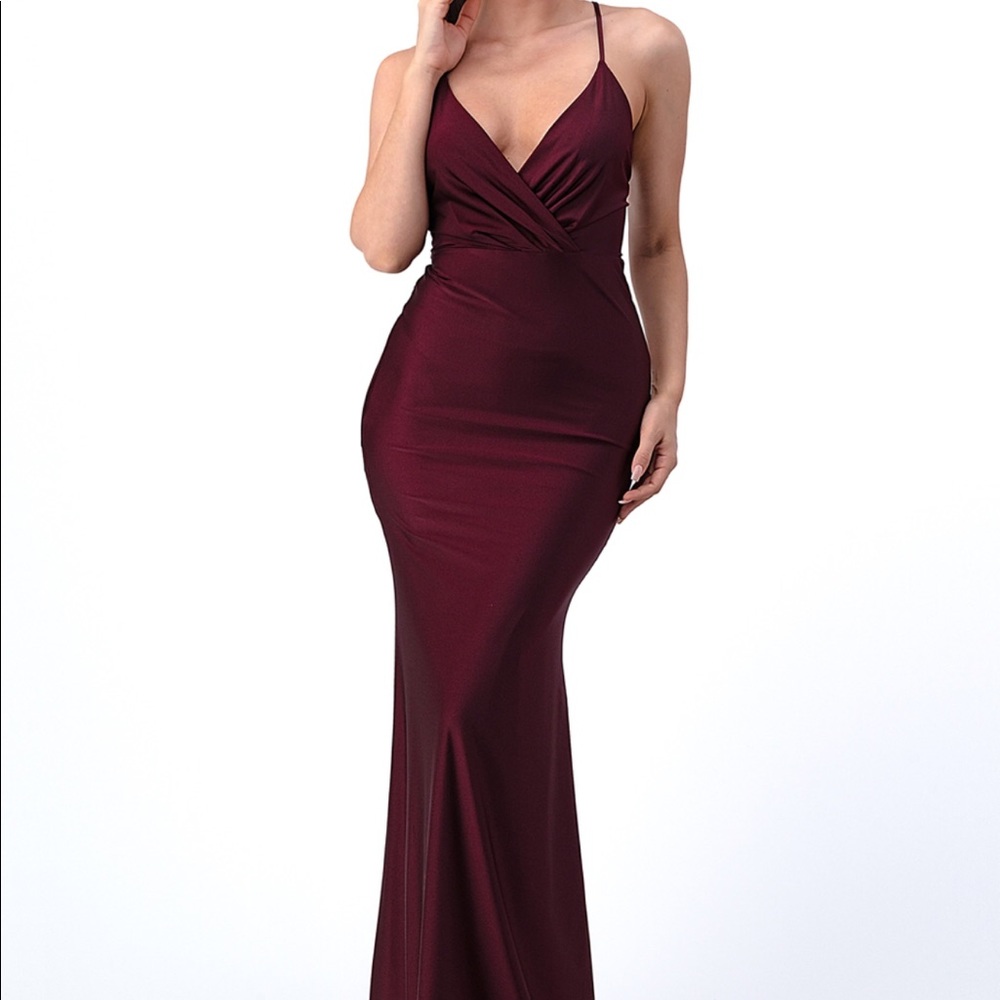 🆕PROM BRIDESMAIDS Overlap mermaid dress